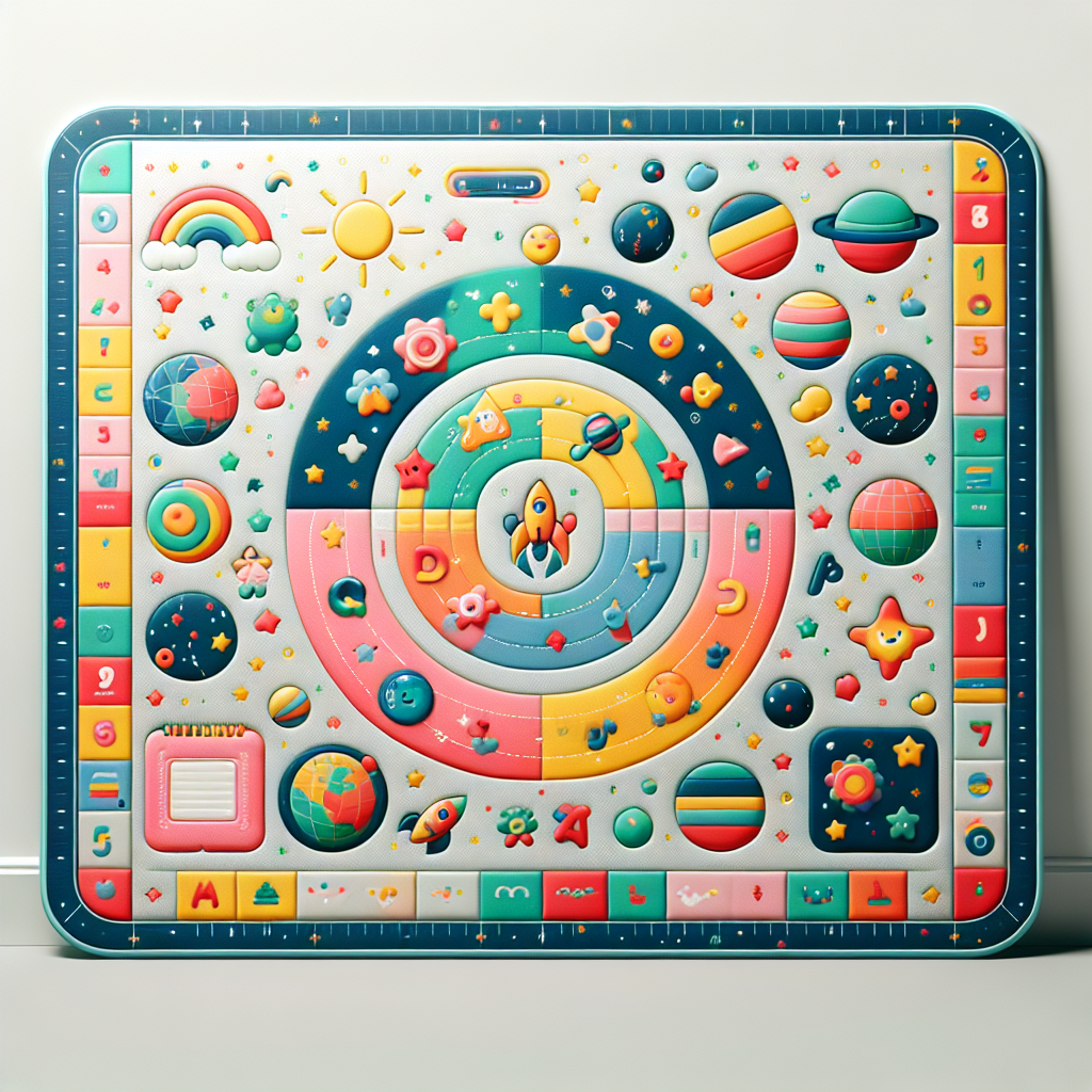 Tapis Enfant Alphabet Coloré